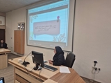جلسه دفاع از پایان نامه کارشناسی ارشد سرکار خانم دکتر زهرا درخشان 